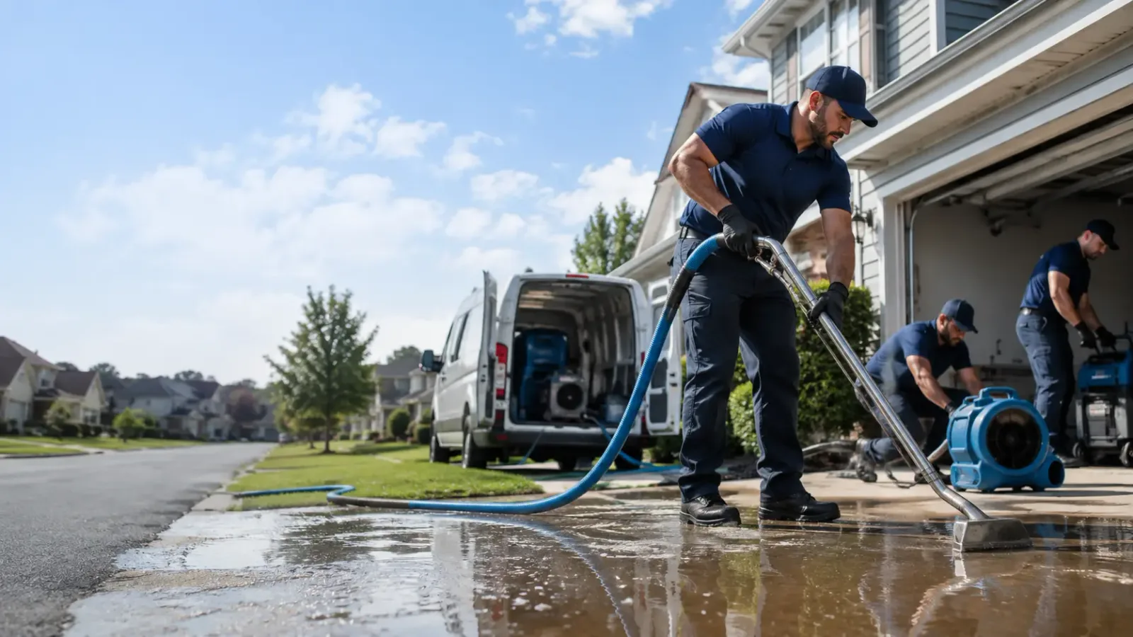 Flood Damage Restoration in Dansville, MI
